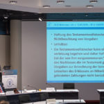 Vortrag zum Thema Haftung des Testamentsvollstreckers
