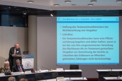 Thema: Haftung des Testamentsvollstreckers