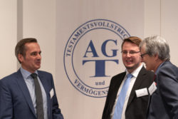 Pausengespräch auf der AGT-Veranstaltung