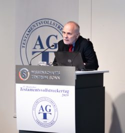 Dankesrede für Ehrung auf dem 13. Testamentsvollstreckertag